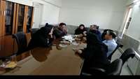 جلسه  بهمن ماه  گروه فیزیوتراپی 